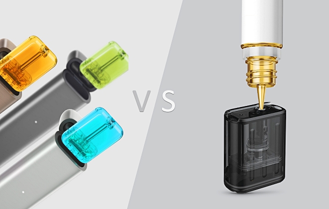 pre vs ref ecig