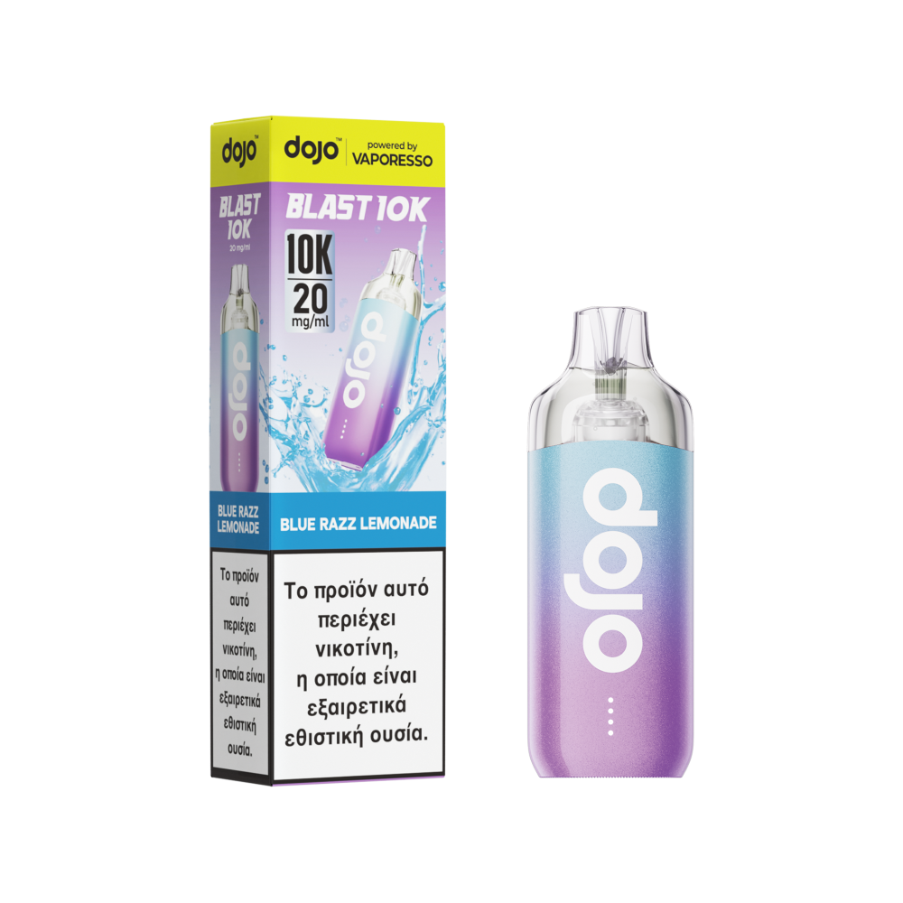 Ηλεκτρονικό Τσιγάρο Vaporesso DOJO Blast 10K - Blue Razz Lemonade