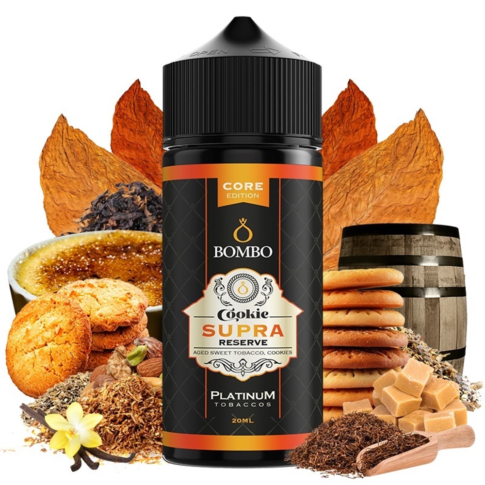 Flavor Shot Bombo Tobaccos Cookie Supra Reserve 120ml