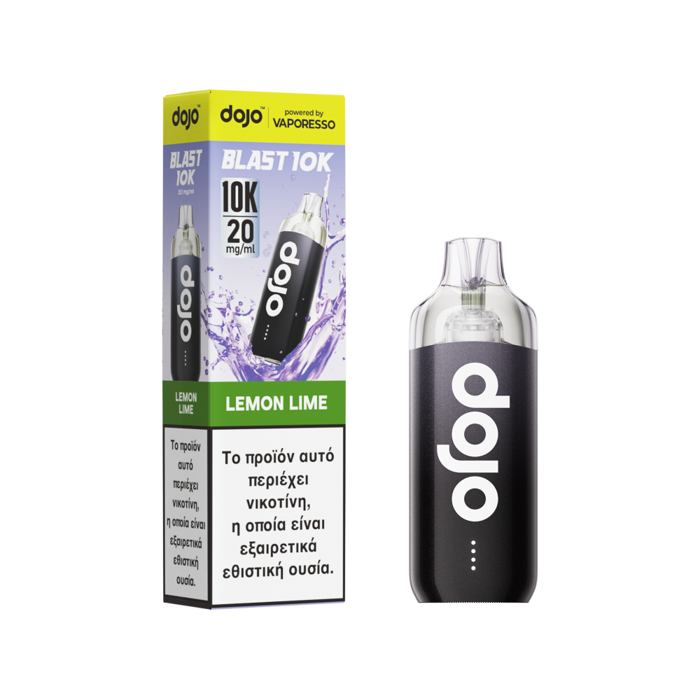 Ηλεκτρονικό Τσιγάρο Vaporesso DOJO Blast 10K - Lemon Lime