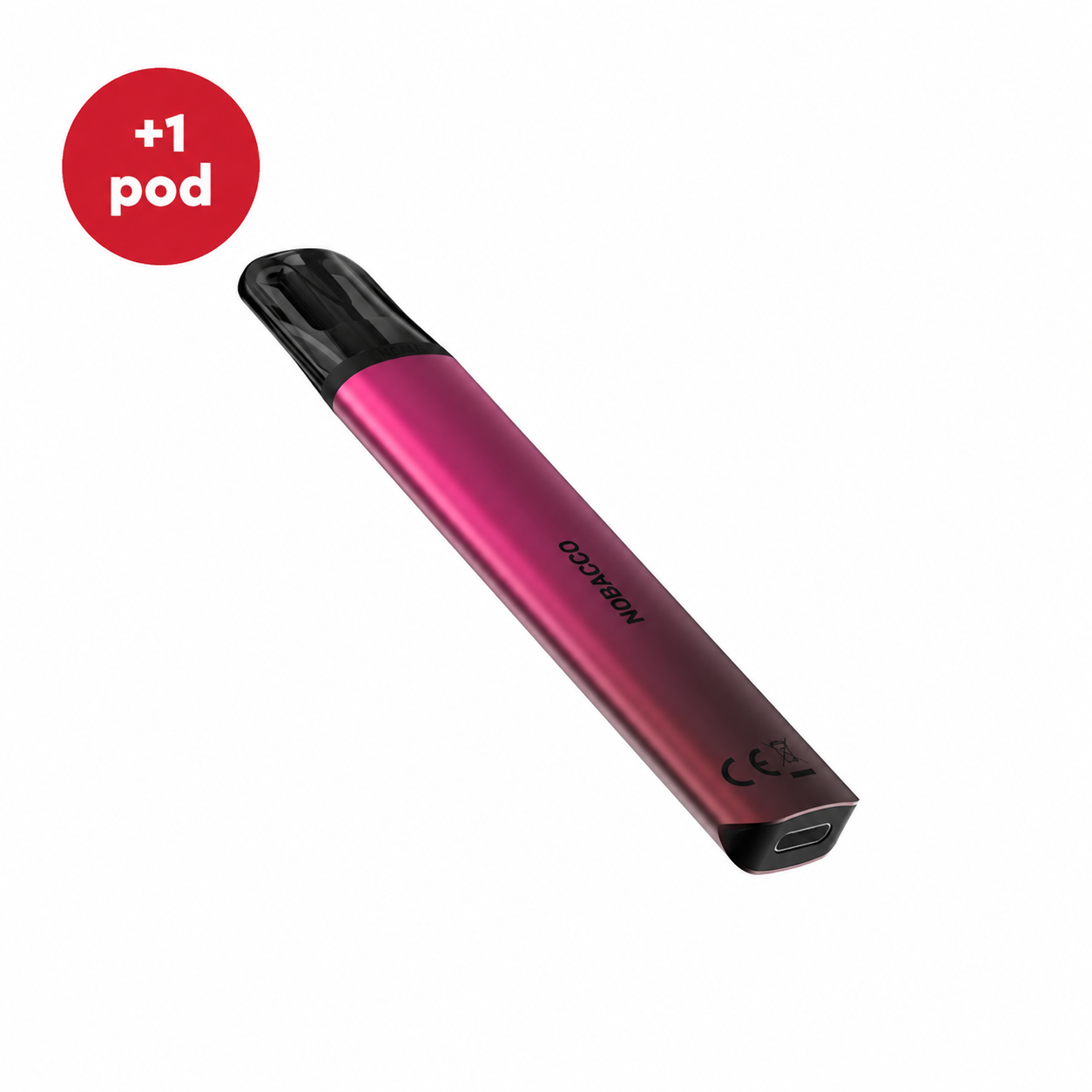 Ηλεκτρονικό Τσιγάρο Isson III με 1 κάψουλα - Royal Red - Special Edition