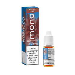 Nobacco mono flavors Tobacco Rich 10ml e-liquid