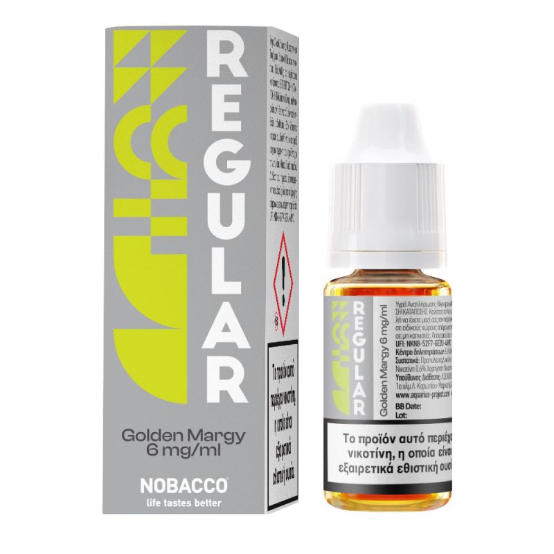 Υγρό Αναπλήρωσης Regular Golden Margy 10ml