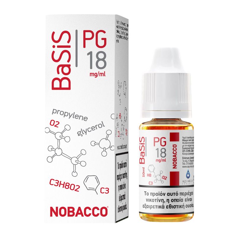 Nobacco Basis PG 18mg