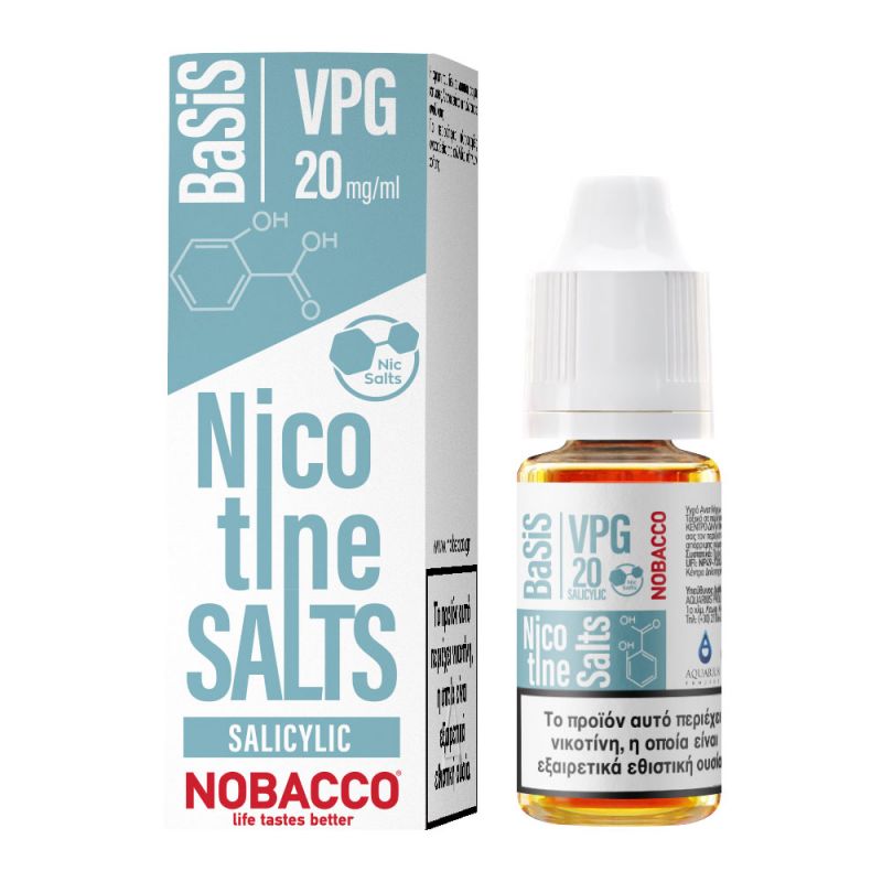 Ατμιστική Βάση NOBACCO BaSiS Salts VPG 20mg